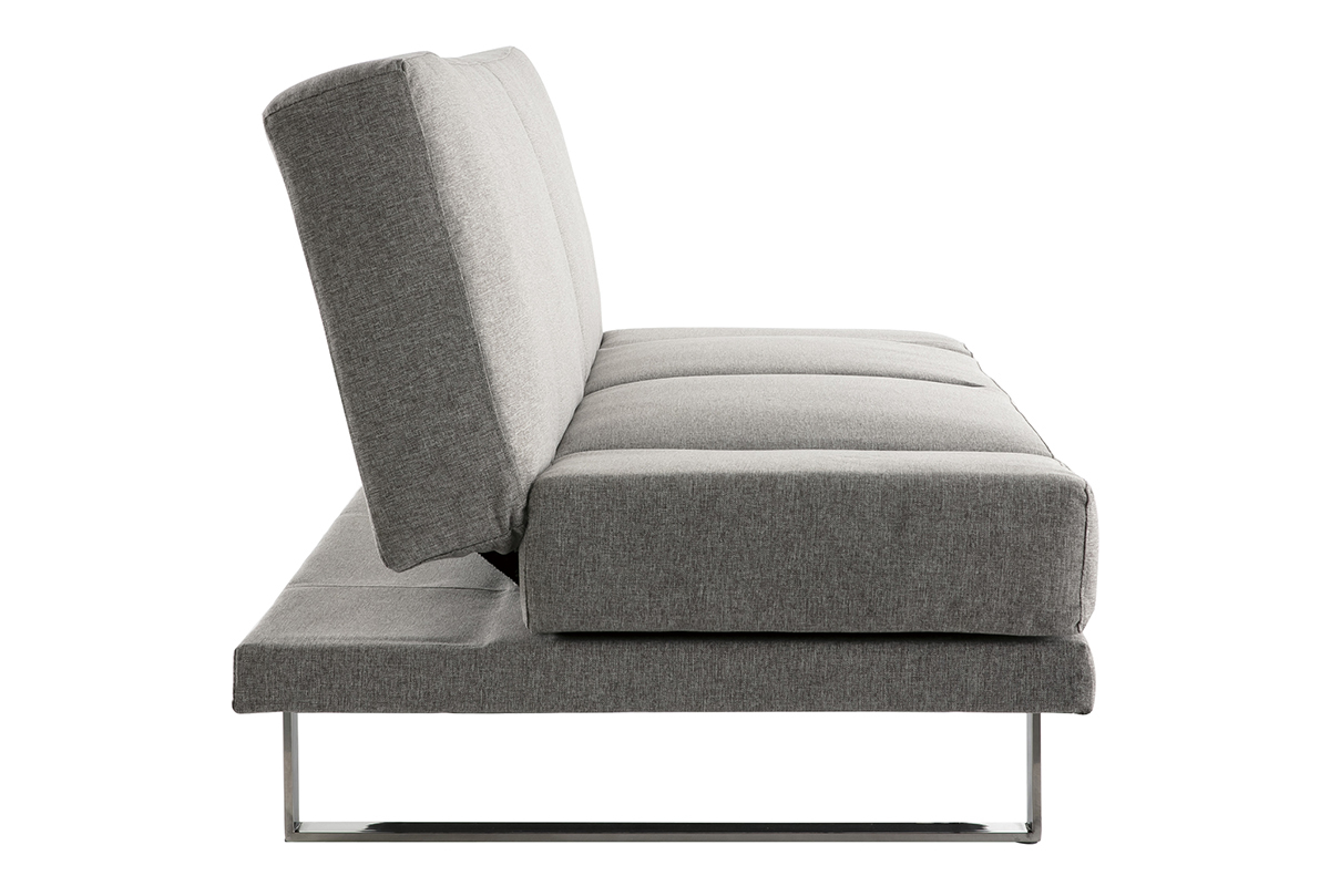 Sof convertible de diseo gris ATLANTA
