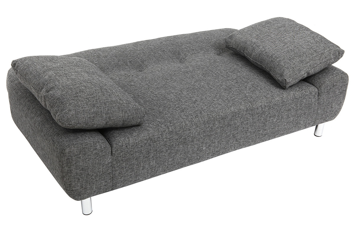 Sof convertible de diseo gris carbn TULSA
