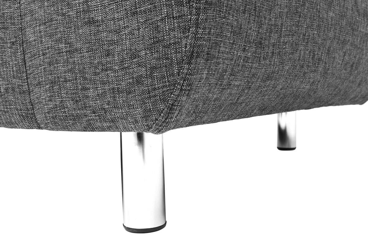 Sof convertible de diseo gris carbn TULSA