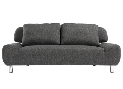 Sof&aacute; convertible de dise&ntilde;o gris carb&oacute;n TULSA