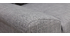 Sofá convertible de diseño gris claro TULSA