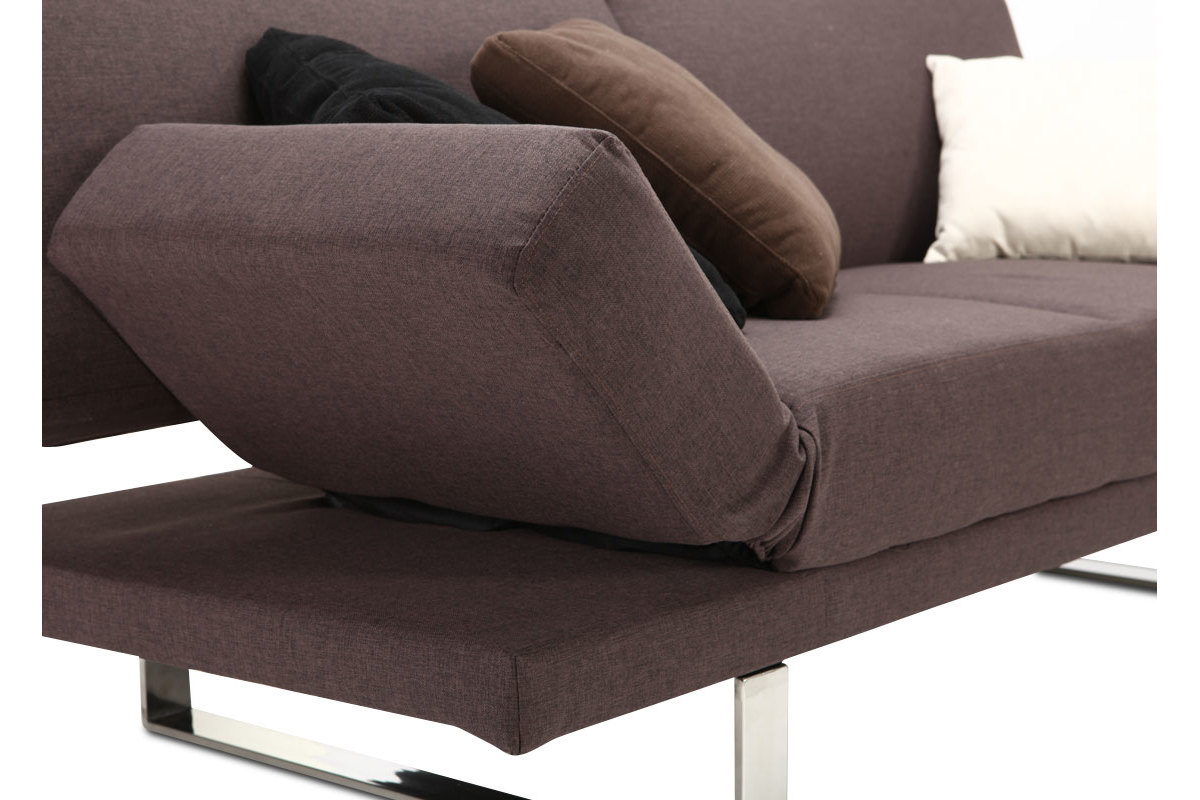 Sof convertible de diseo marrn ATLANTA