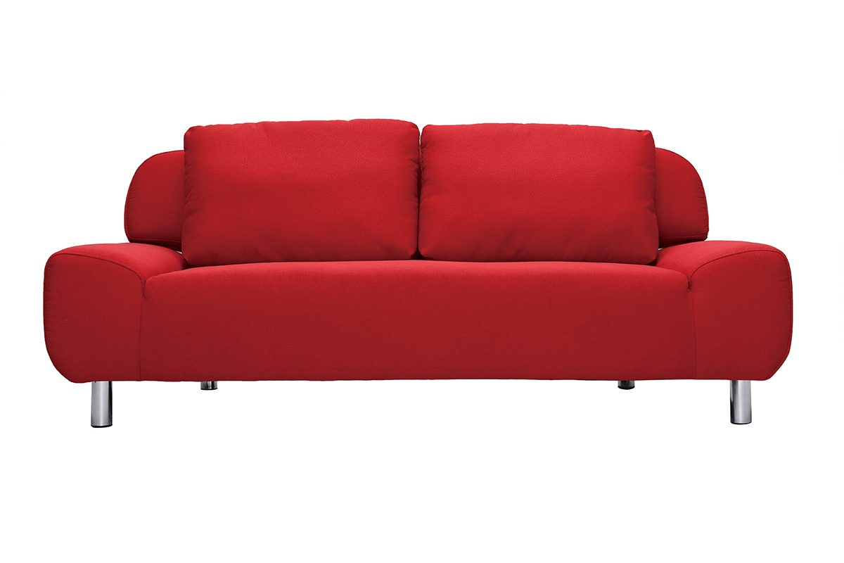 Sof convertible de diseo rojo TULSA