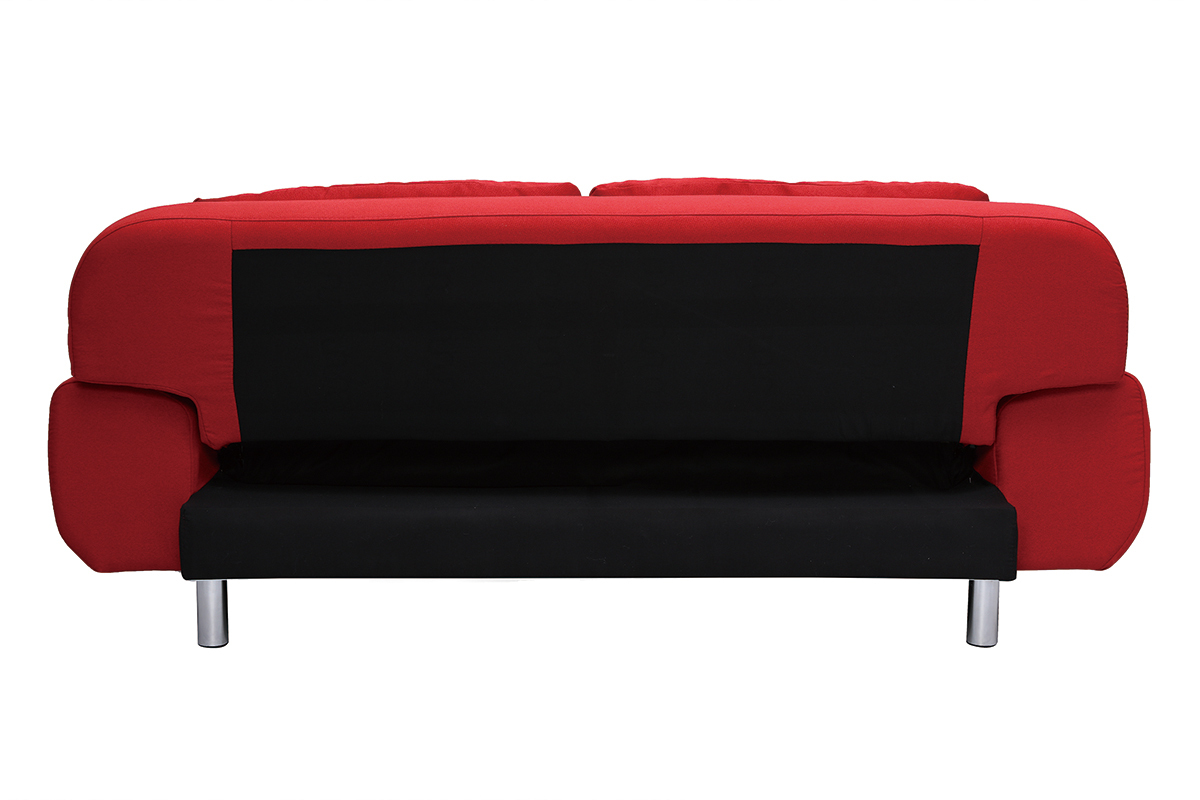 Sof convertible de diseo rojo TULSA