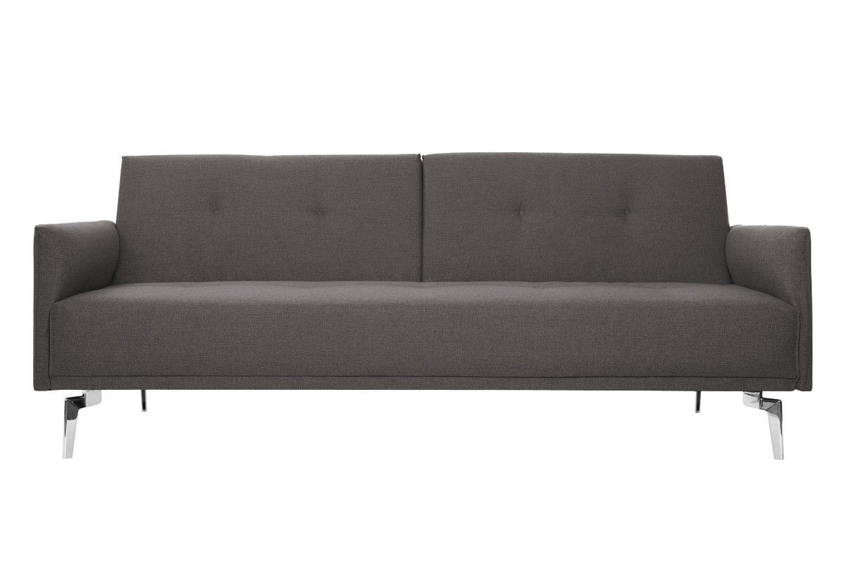 Sof convertible diseo 3 plazas gris ELIN