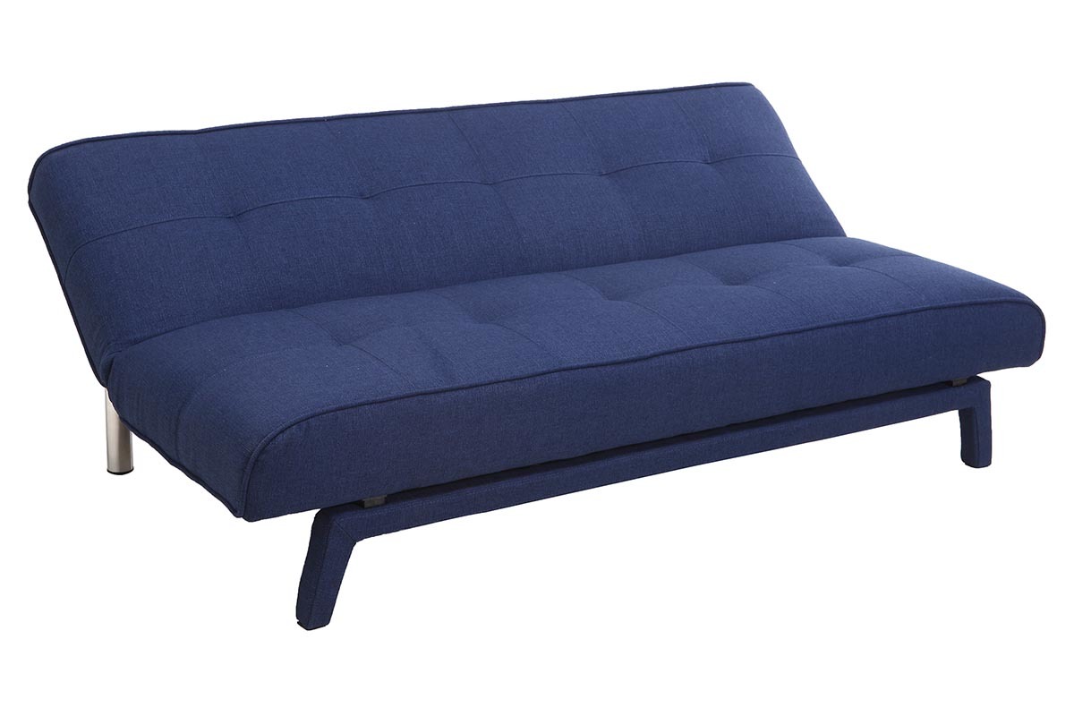 Sof convertible diseo 3 plazas tejido azul oscuro BUCK