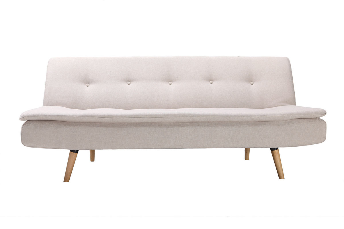 Sof convertible diseo escandinavo 3 plazas blanco SENSO