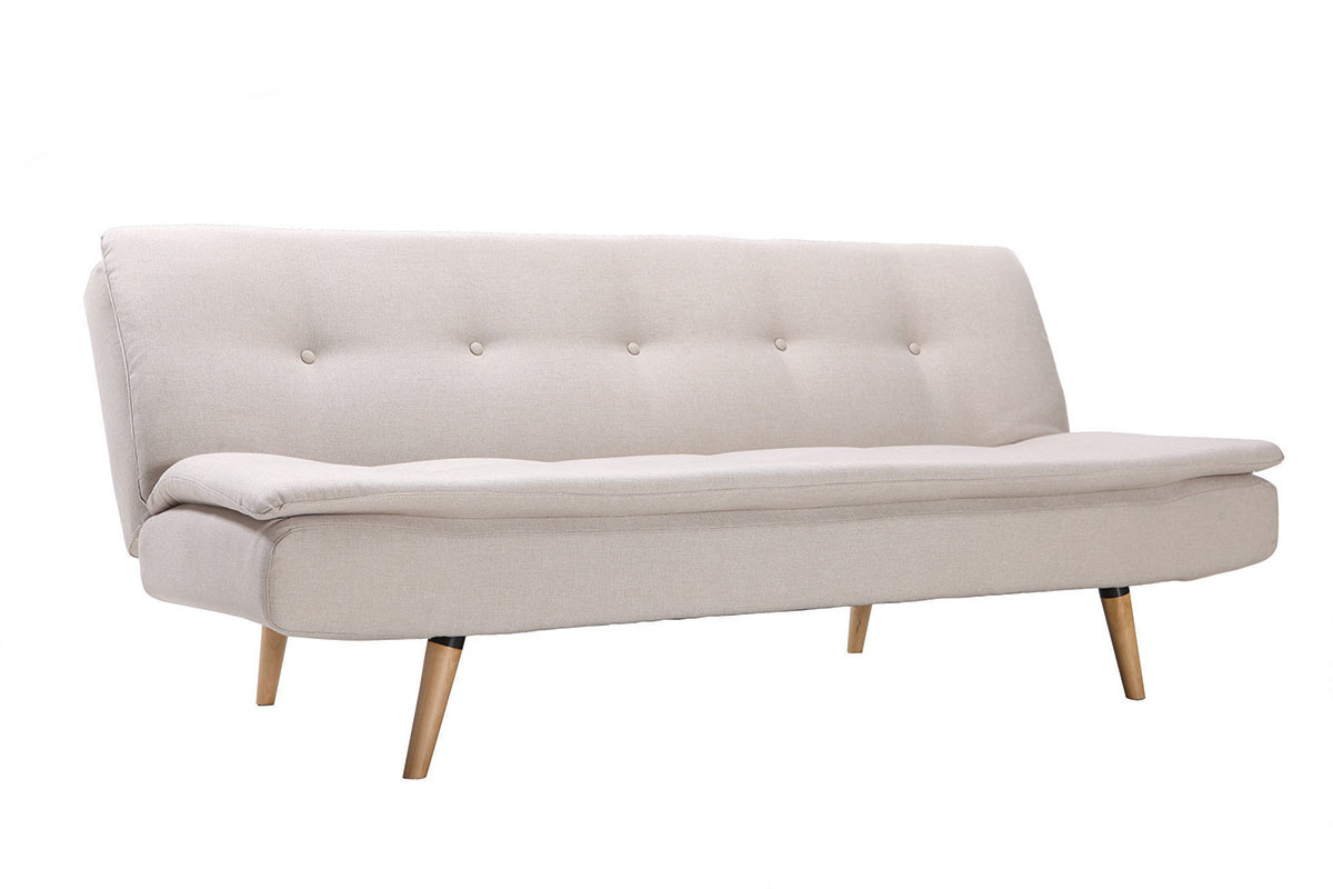Sof convertible diseo escandinavo 3 plazas blanco SENSO