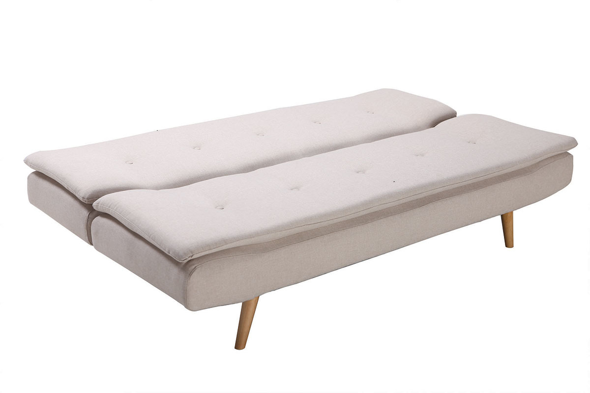 Sof convertible diseo escandinavo 3 plazas blanco SENSO