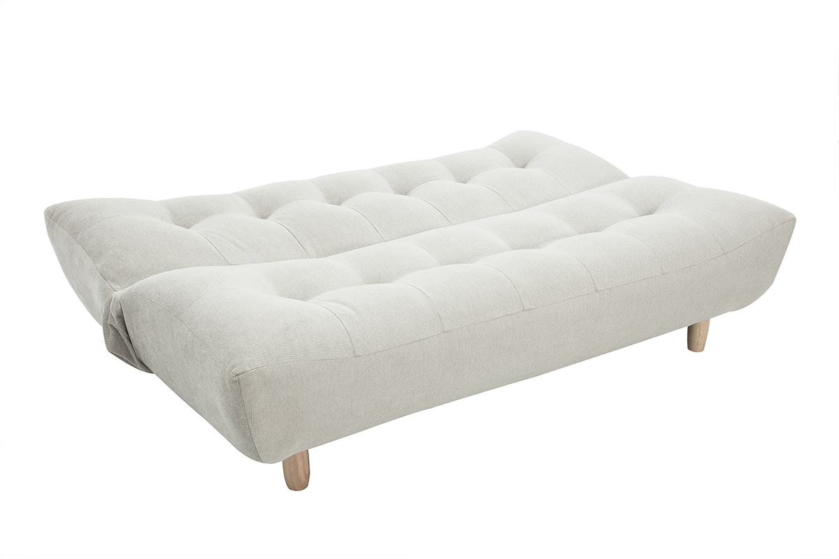 Sof� convertible dise�o escandinavo natural YUMI