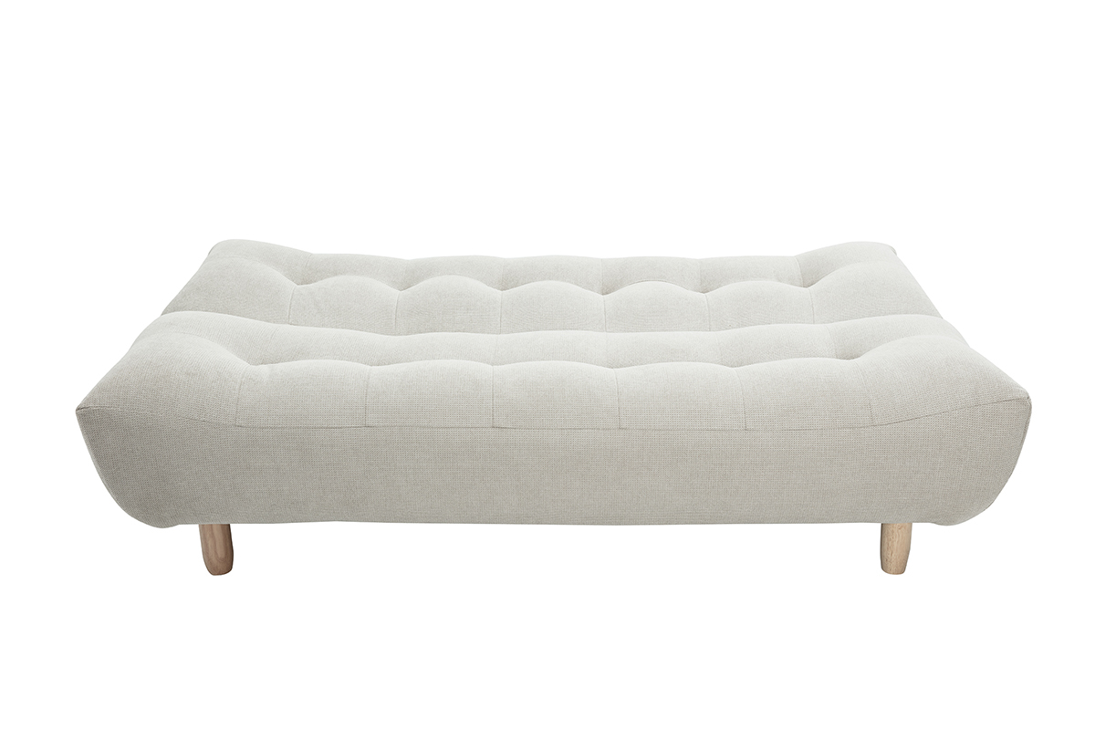 Sof� convertible dise�o escandinavo natural YUMI