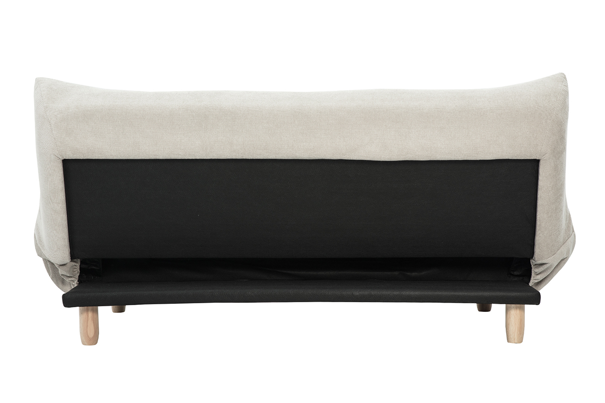 Sof� convertible dise�o escandinavo natural YUMI