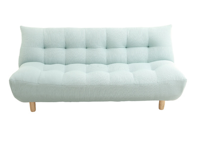 Sofá convertible diseño escandinavo verde agua YUMI