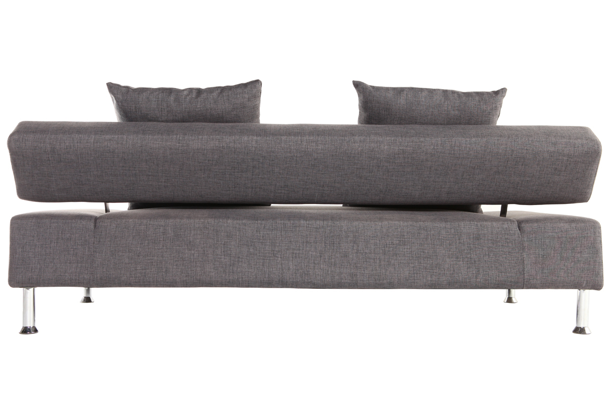 Sof convertible diseo gris 3 plazas MILANO