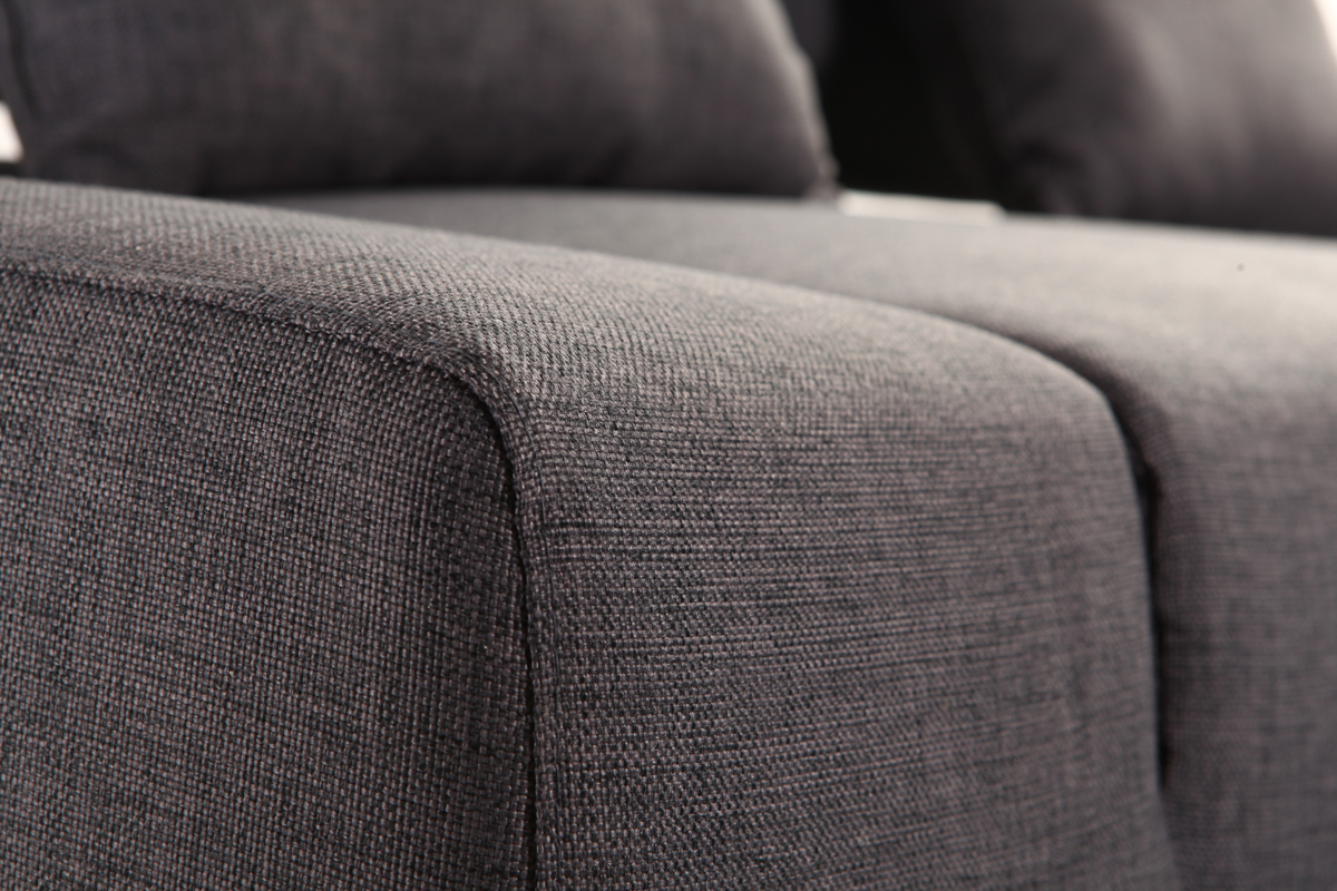 Sof convertible diseo gris 3 plazas MILANO