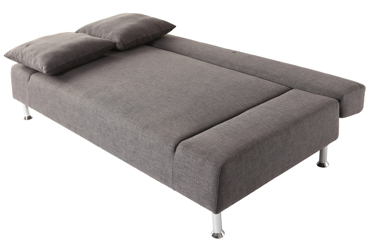 Sof convertible diseo gris 3 plazas MILANO