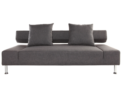 Sof&aacute; convertible dise&ntilde;o gris 3 plazas MILANO