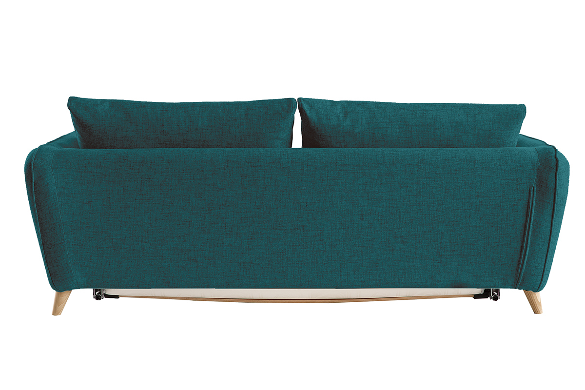 Sof convertible nrdico 3 plazas azul petrleo CREEP