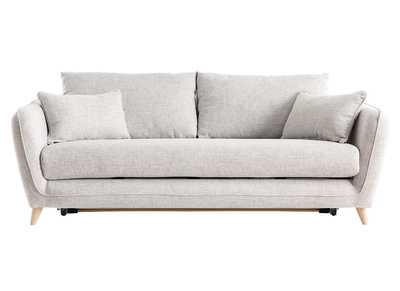 Sofá convertible nórdico 3 plazas gris claro CREEP