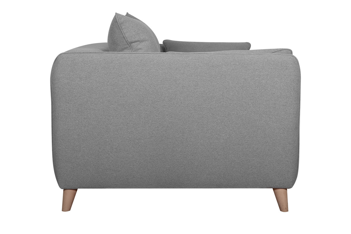 Sof convertible nrdico 3 plazas gris claro GUILTY