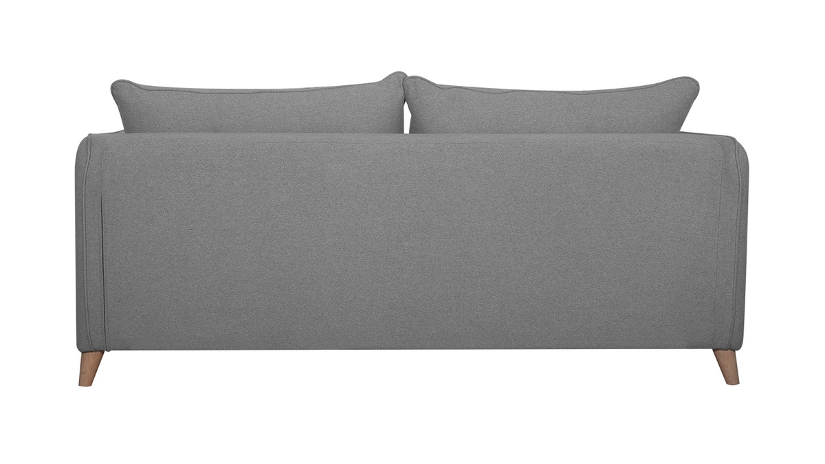 Sof convertible nrdico 3 plazas gris claro GUILTY
