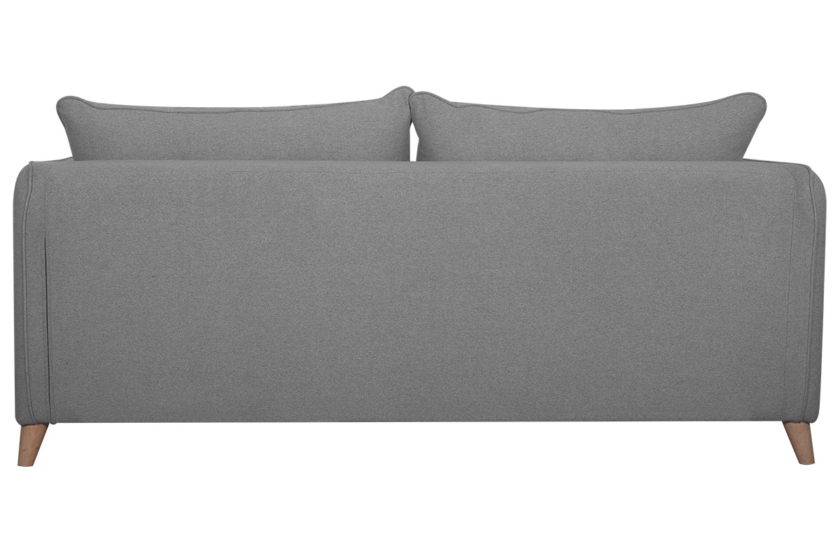 Sof convertible nrdico 3 plazas gris claro GUILTY
