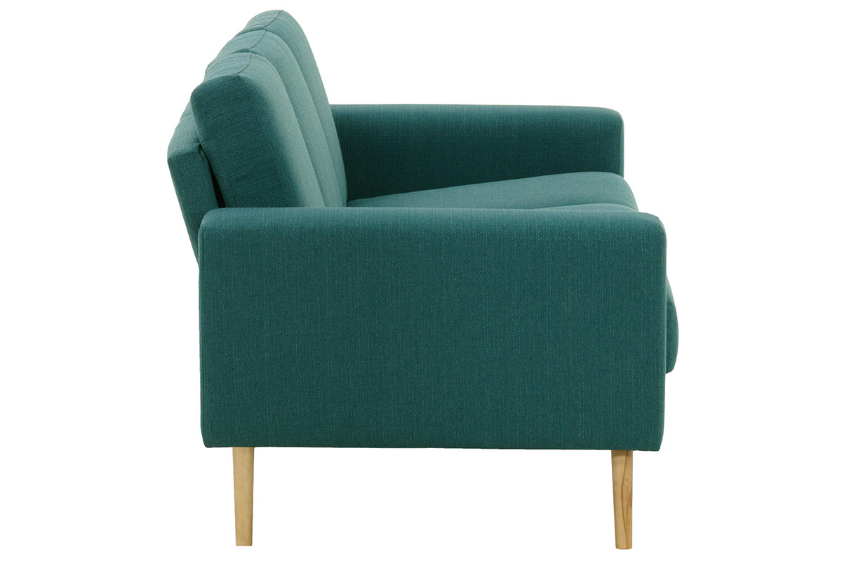 Sof convertible nrdico azul petrleo MOCAZ 