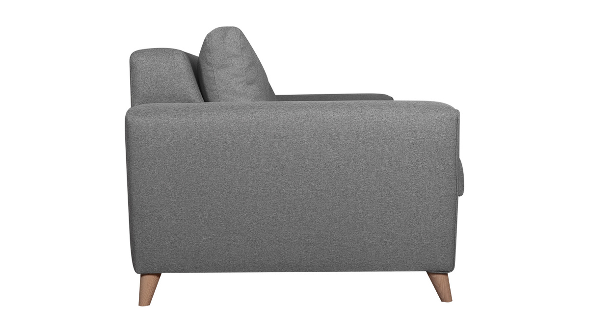 Sof convertible nrdico gris BEAUBOURG