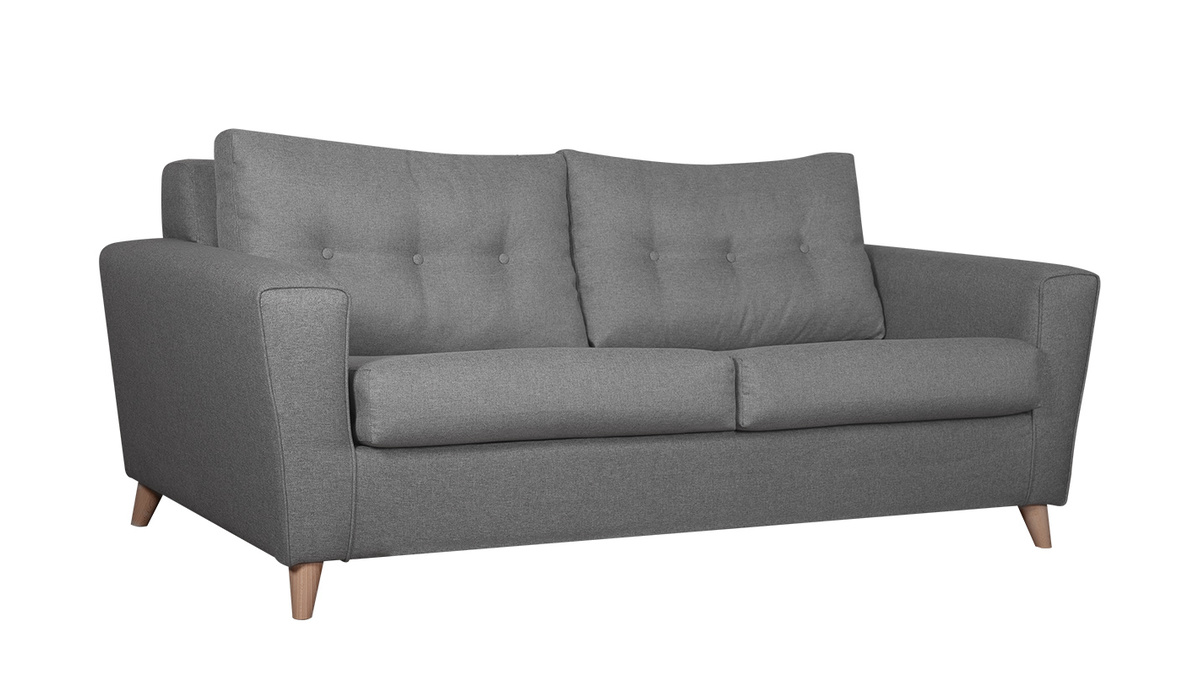 Sof convertible nrdico gris BEAUBOURG