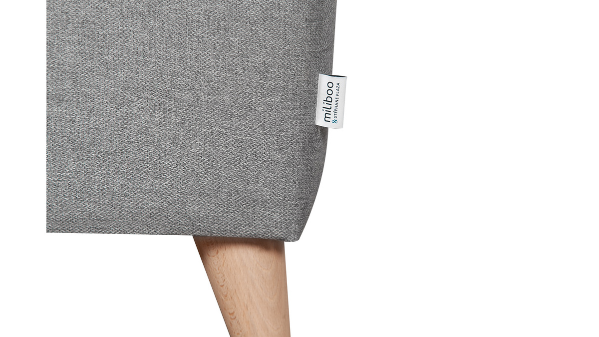 Sof convertible nrdico gris BEAUBOURG