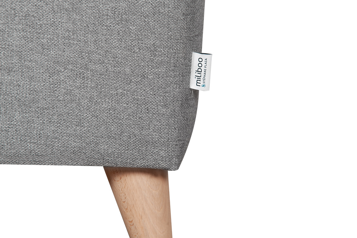 Sof convertible nrdico gris BEAUBOURG