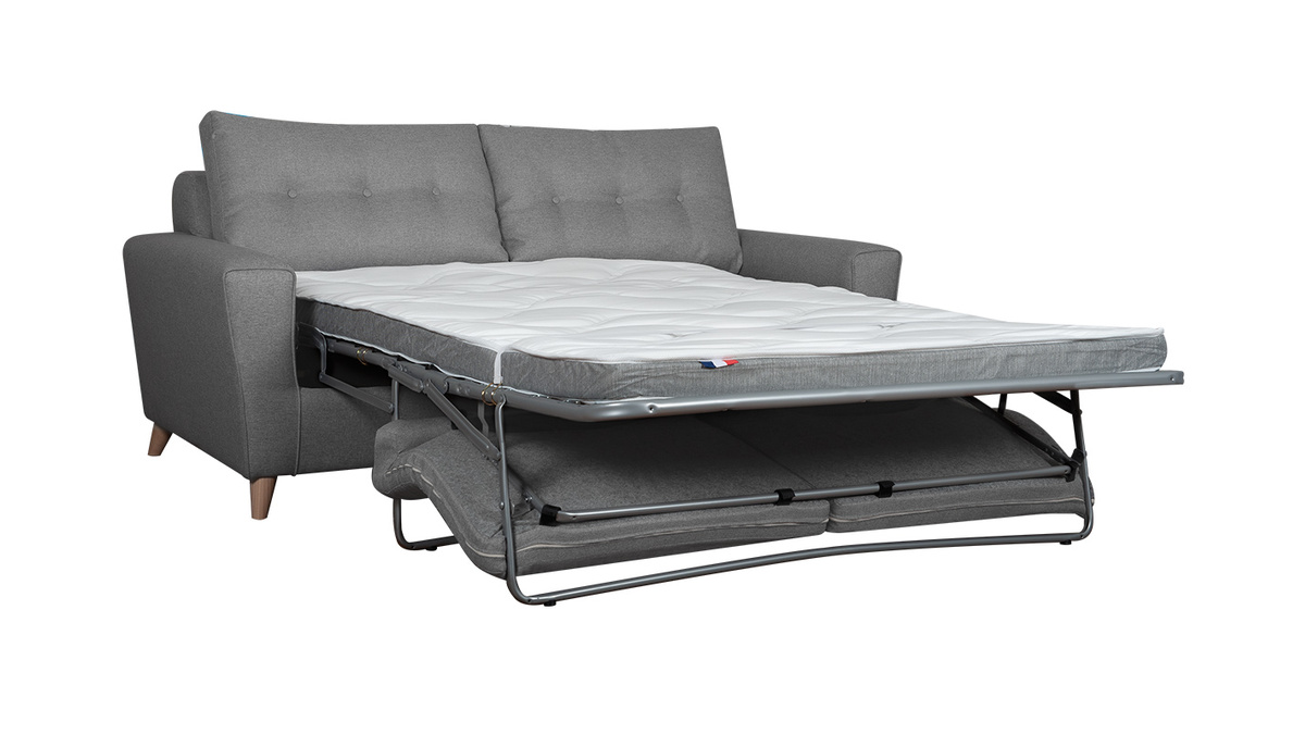 Sof convertible nrdico gris BEAUBOURG