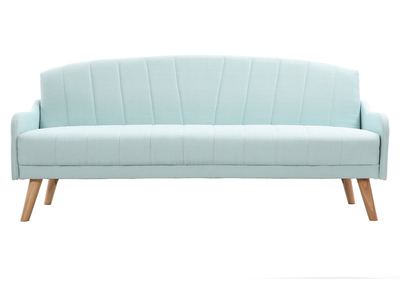 Sof&aacute; convertible vintage 3 plazas verde menta ARYA