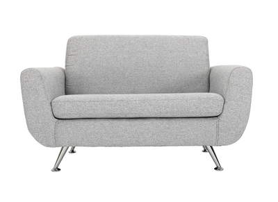 Sof&aacute; de dise&ntilde;o 2 plazas gris PURE