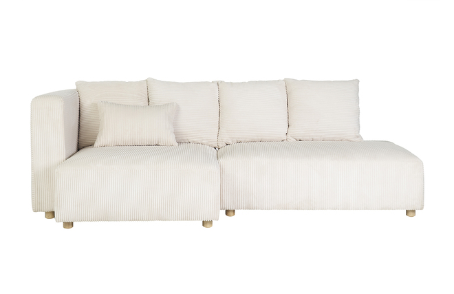 Sillón Nórdico En Tejido Verde Y Madera AVERY