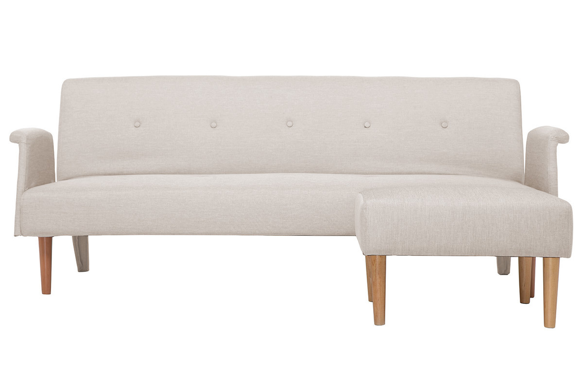 Sof de esquina reversible diseo natural OSCAR