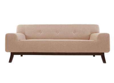 Sof&aacute; dise&ntilde;o 2-3 personas beige VILA