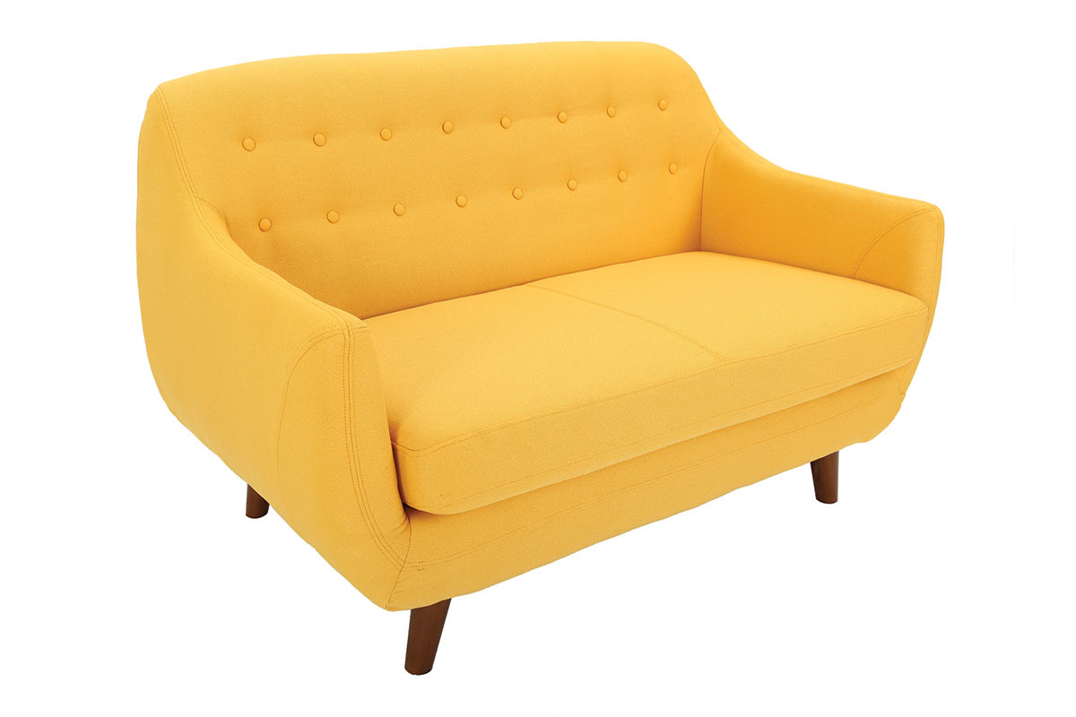 Sof diseo 2 plazas amarillo YNOK
