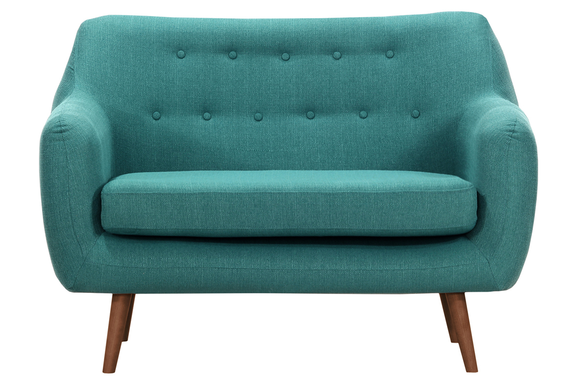 Sof� dise�o 2 plazas azul petr�leo OLAF