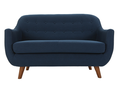 Sof&aacute; dise&ntilde;o 2 plazas azul YNOK