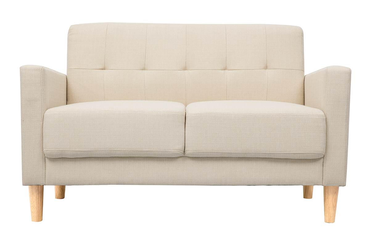 Sof diseo 2 plazas beige MOON