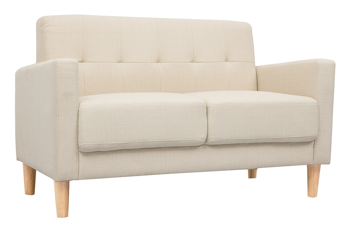 Sof diseo 2 plazas beige MOON