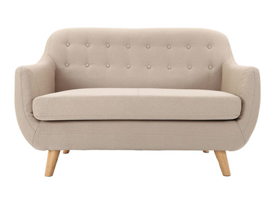 Sof&aacute; dise&ntilde;o 2 plazas beige YNOK