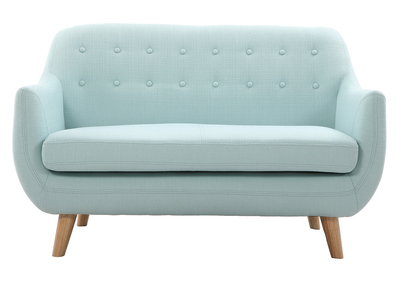 Sof&aacute; dise&ntilde;o 2 plazas verde menta YNOK
