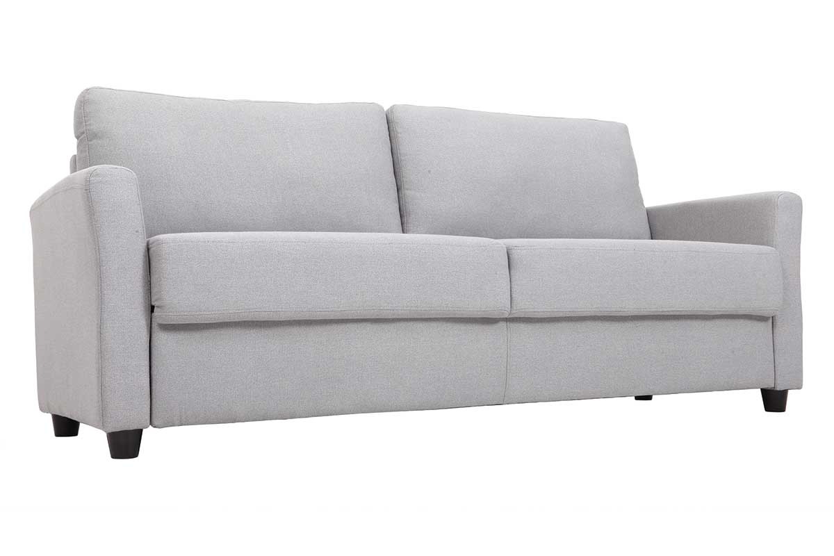 Sof� dise�o 2 plazas y cofre - tejido y madera de hevea - ELYOT