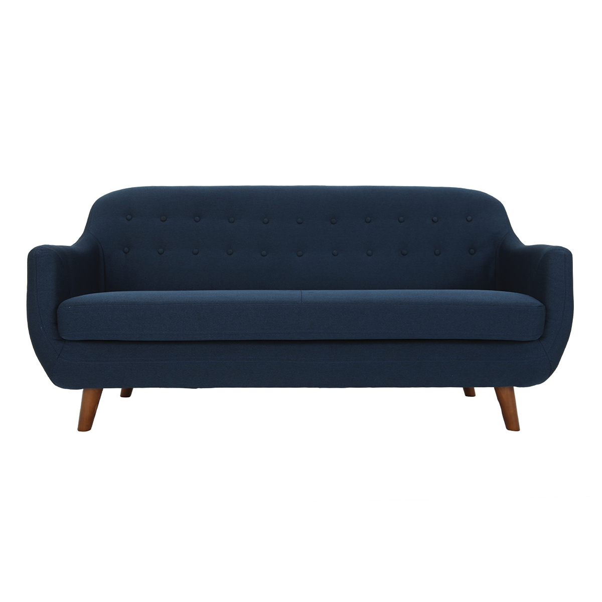 Sofá diseño 3 plazas azul YNOK