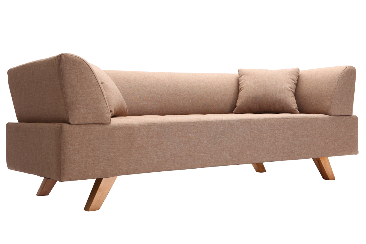 Sof diseo 3 plazas beige - ARTIC