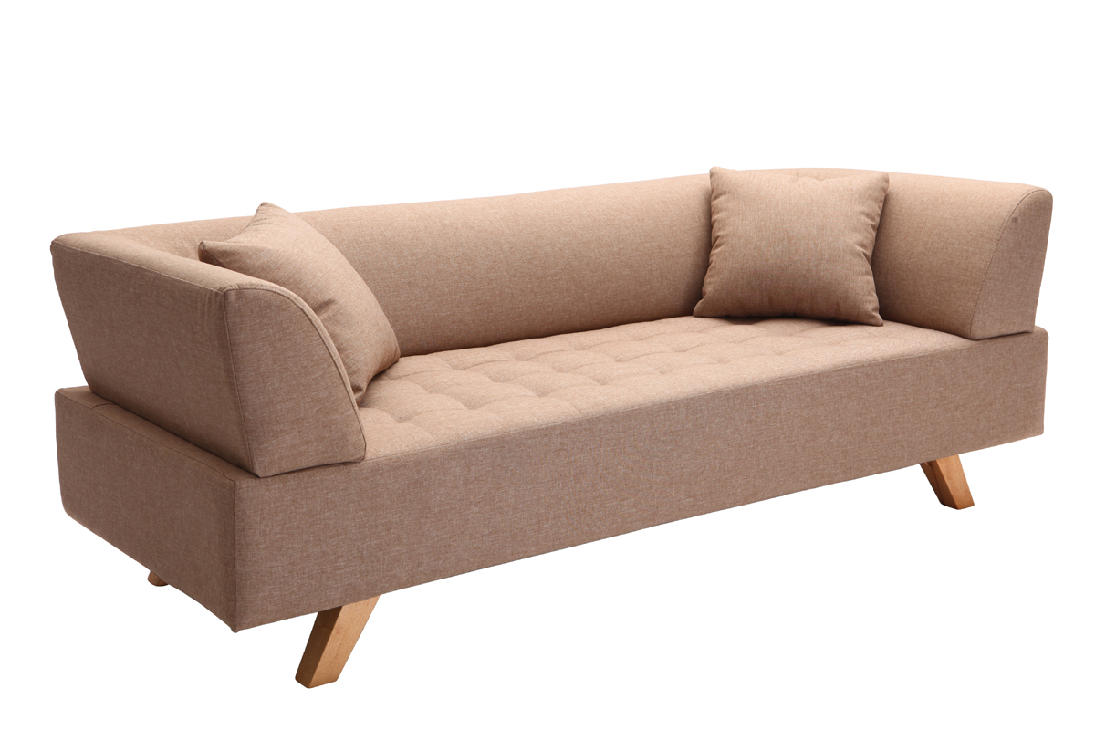 Sof diseo 3 plazas beige - ARTIC