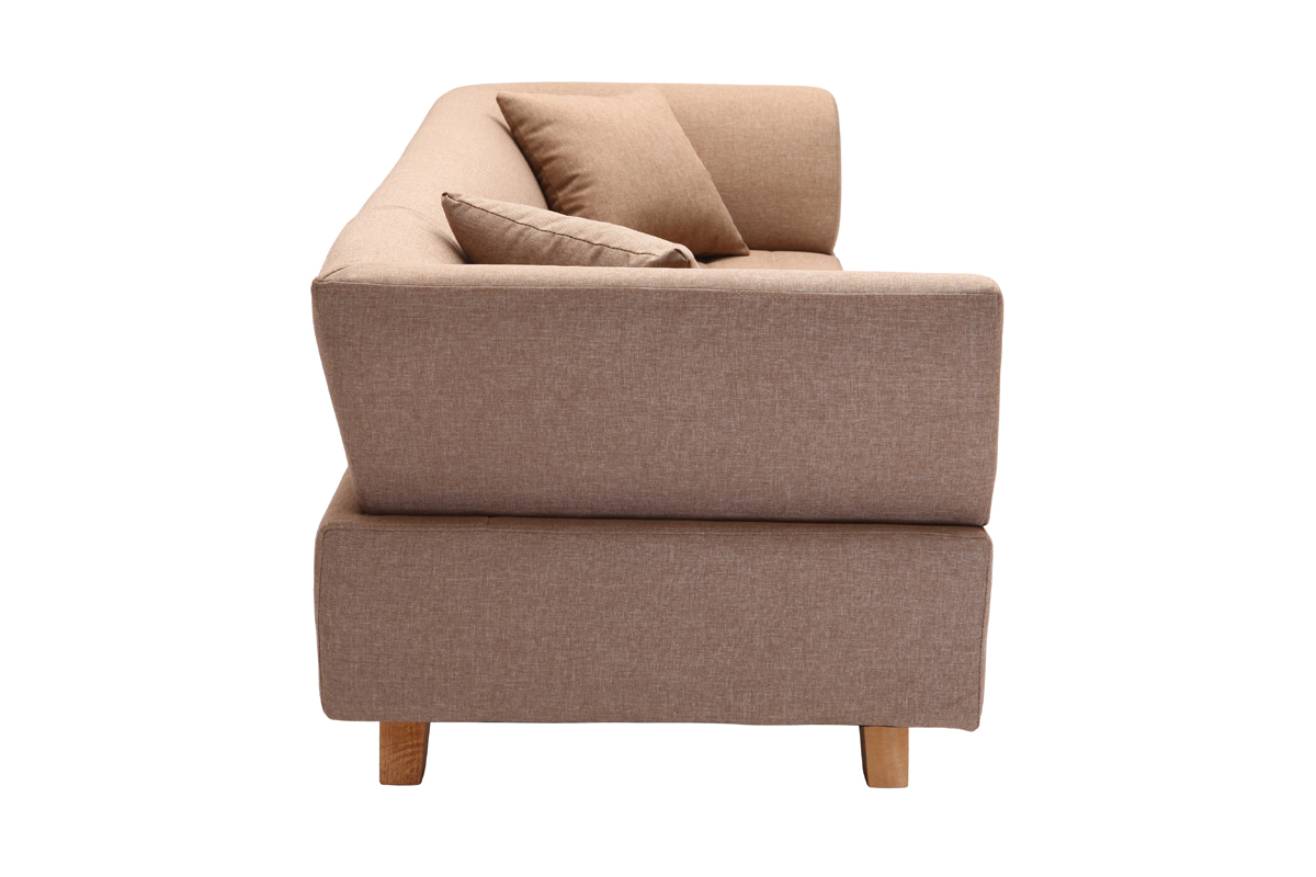 Sof diseo 3 plazas beige - ARTIC