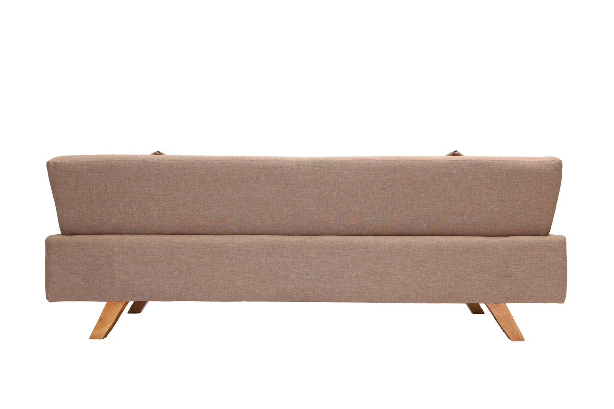 Sof diseo 3 plazas beige - ARTIC